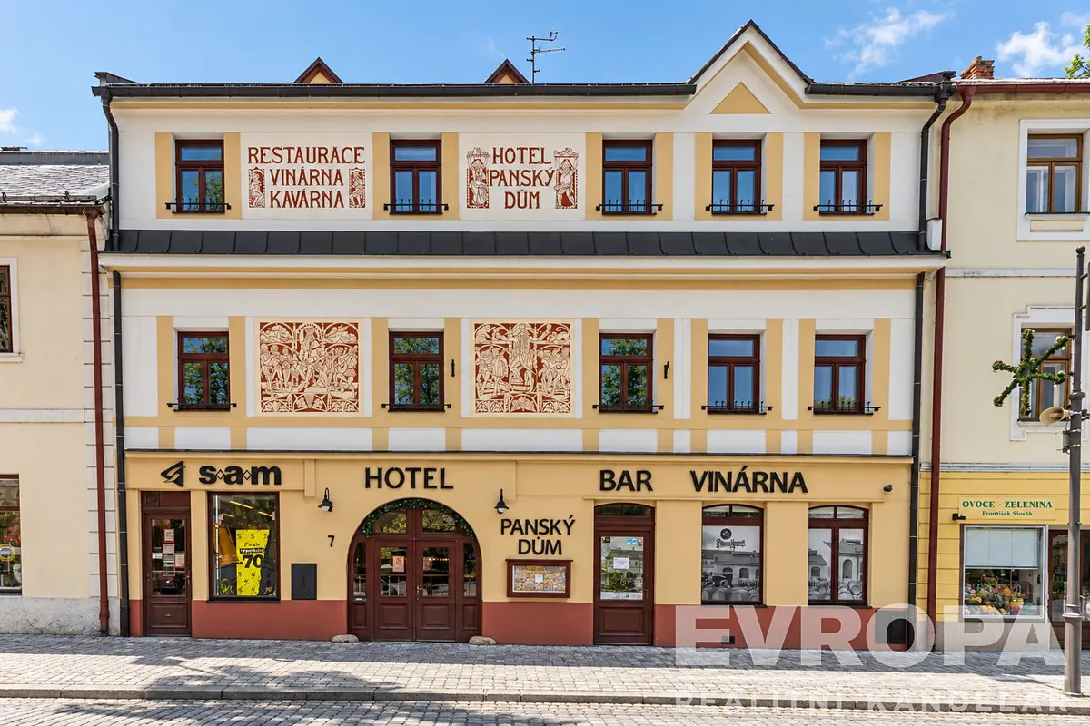 Prodej ubytovacího zařízení 1100 m²